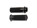 Harley Davidson Touring [2008-2024] -Snit Fusion hanterar svart anodiserad 1 "-1
