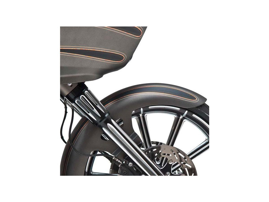 Harley Davidson Touring [2014-2024] -Dep Cut Fork Protection Black Anodized