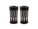 Harley Davidson Touring [2014-2024] -Dep Cut Fork Protection Black Anodized-4