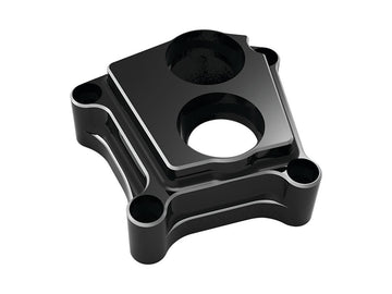 Harley Davidson Dyna [2000-2017] -10-gauge kullblock täcker svart anodiserad