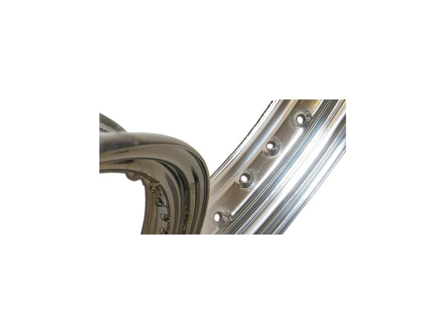 Harley Davidson – TTS Speichensatz, 17" lang, schwarzchrom