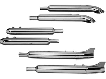 Harley Davidson Touring [2010-2016] -Slip-on Silencer för turnering och arv - 0