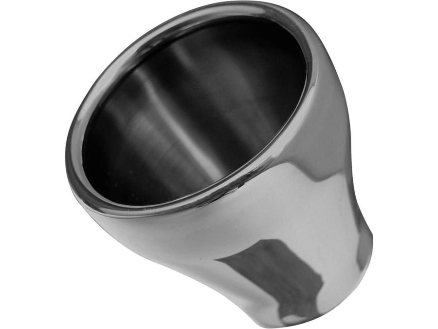 Harley Davidson - Endcap Trumpet Billet End Caps Trumpet Black 60 mm