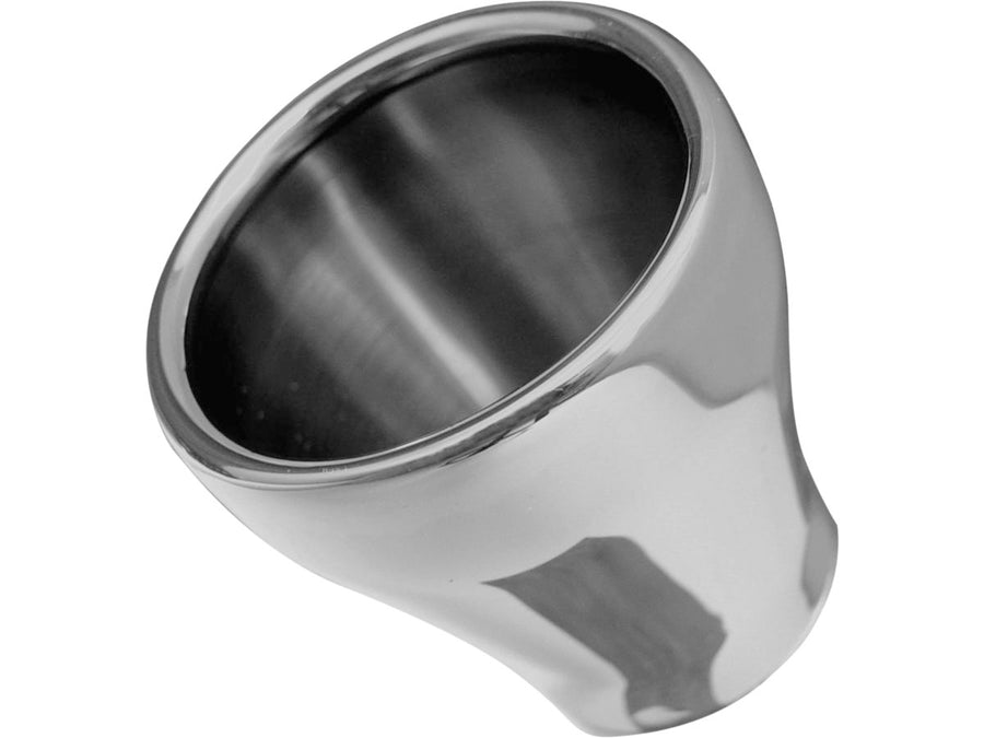 Harley Davidson - Endcap Trumpet Billet End Caps Trumpet Black 60 mm