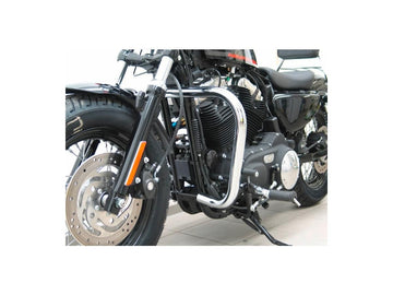 Harley Davidson XL1200C [2004-2020] -CRC, HighwayBar Chroma Front Protection Bar