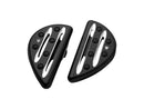 Harley Davidson Touring [1986-2025] – Deep Cut Sozius Trittbretter Schwarz, Eloxiert-1