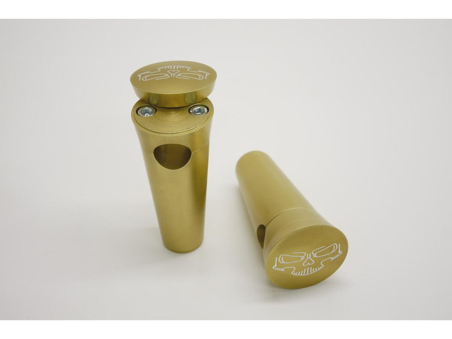 Harley Davidson - Thriller 4 Risers Gold Anodized 1 "