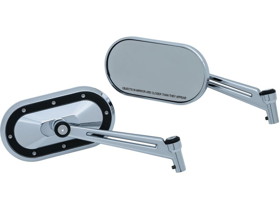 Harley Davidson Sportster [2004-2020] -Heavy Industry Mirror med svart