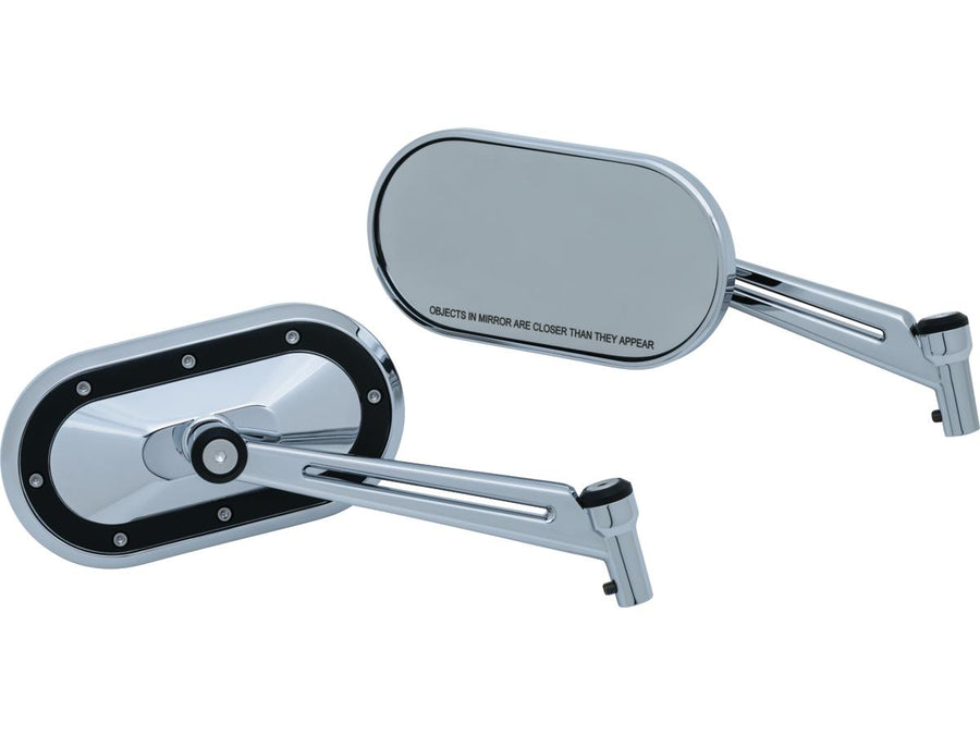 Harley Davidson Sportster [2004-2020] -Heavy Industry Mirror med svart