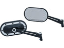 Harley Davidson Sportster [2004-2020]-heavy industry mirror with chrome accents-4
