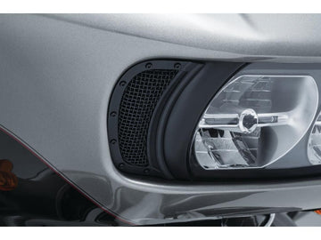Harley Davidson Fltruse [2015-2016] -Mesh strålkastarventilation Accent Black Satin - 0