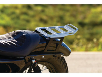 Harley Davidson Sportster [2004-2020] -Dillinger bagage rack silver - 0