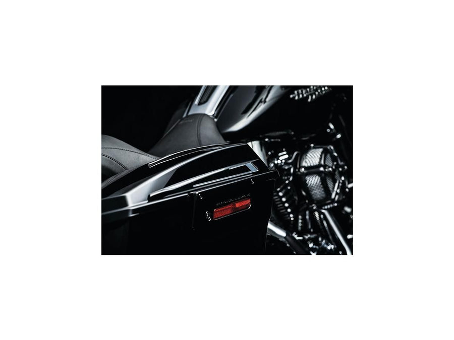 Harley Davidson Touring Note [1993-2013] -SatteltelTaschendeckel Accent Schwarz