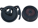 Harley Davidson Softail [2016-2017] – Street Sleeper III Luftfilter Schwarz Satin-1
