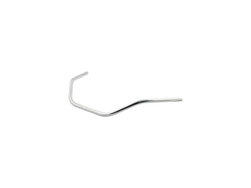 Harley Davidson - 1 "Dirty Bar Handlede med bucklor, krompläterad, för 1" GAS -tåg