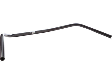 Harley Davidson - 1 "Dirty Bar -styret med bucklor, svart pulverbelagd