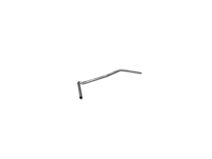 Harley Davidson – 1" Dirty Bar Lenker Nicht-Gedimmt 3-Loch Chrom 1" Gaszugkabel