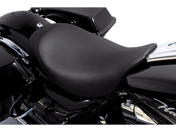 Harley Davidson Touring [2008-2025] -Minimalist Solo Vinyl Seat Black Vinyl