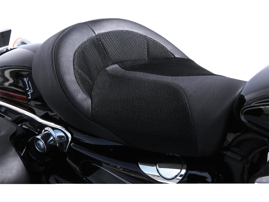 Harley Davidson Sportster [2004-2020] -Bigist Solo Air-2 Sitt svart