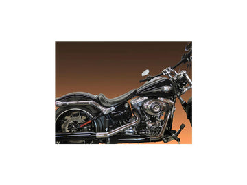 Harley Davidson FXSBSE [2013-2014] – Bare Bones Up Front Glattes Sitz Schwarz Vinyl - 0