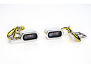 Harley Davidson Touring [2021-2024] – Streifen LED Blinker Aluminium Poliert Licht-4