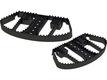 Harley Davidson Touring [1985-2025] -Mx-stil gratis bräde svart pulverbelagd ...
