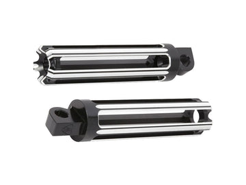 Harley Davidson Sportster [1991-2020] -10-gauge fotstöden svart anodiserad