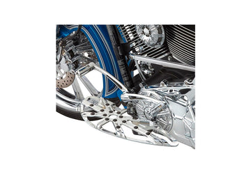 Harley Davidson Touring [1985-2025] – 10-Gauge Fahrer-Fußrasten Chrom - 0