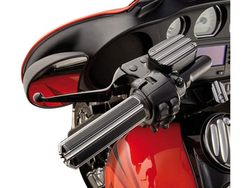 Harley Davidson FL Shovel [1981-1984] -10-gauge hanterade svart anodiserade 1 "Gasåg - 0