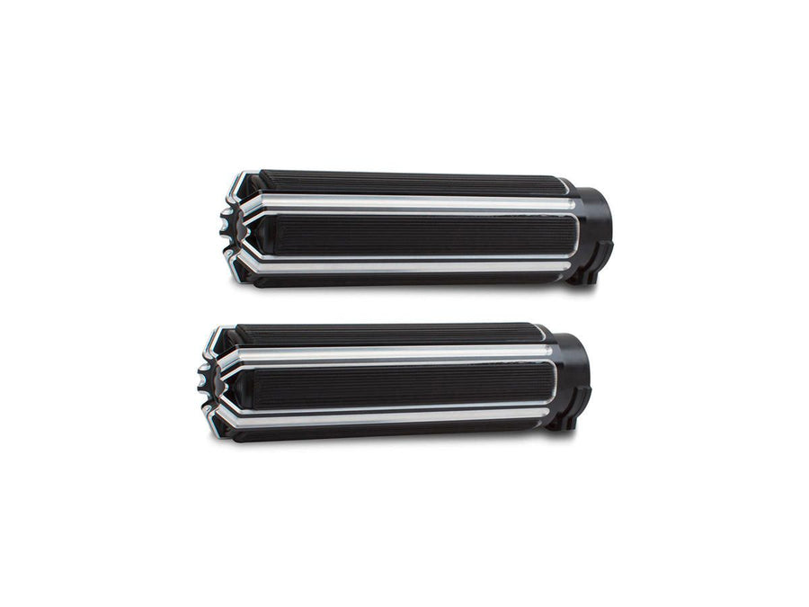 Harley Davidson Touring [2008-2024] – 10-Gauge Griffe Schwarz Eloxiert 1" Gaszug