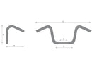 Harley Davidson Sportster [1986-2016] -12 Bad Ape Hanger Lenker märkte inte 3-håls-7