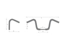 Harley Davidson Sportster [1986-2016] – 16 Bad Ape Hanger Lenker Nicht Gekerbt 3-Loch-2