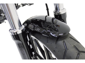 Harley Davidson FXSBSE [2013-2014] – Custom V2 Vorderradschutzblech Glanzschwarz 16"