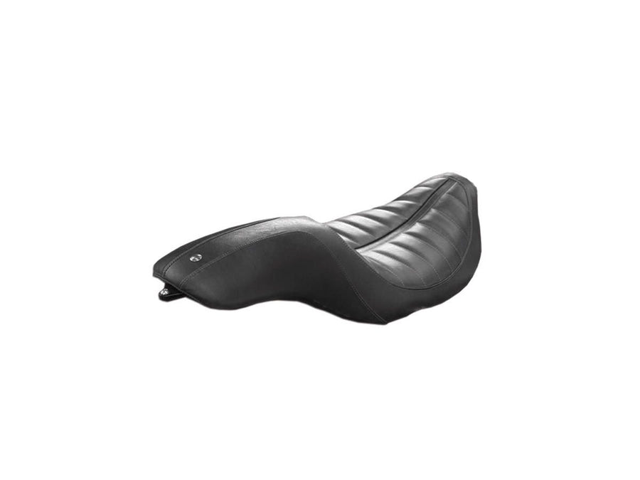 Harley Davidson Touring [2008-2025] – 2-Up Enzo Horizontal Sitz Schwarz Vinyl