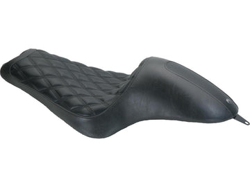 Harley Davidson Sportster [2004-2020] -Cafe Boss Diamond Seat For Sporters Schwarz