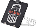 Harley Davidson - registreringsskylthållare basplatta Tyskland 200x180mm-1