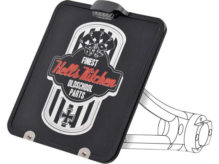 Harley Davidson - registreringsskylthållare basplatta Tyskland 200x180mm
