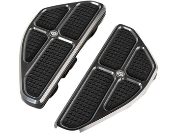 Harley Davidson Touring [1986-2025] – Boss Sozius Trittbretter Kontrastschnitt