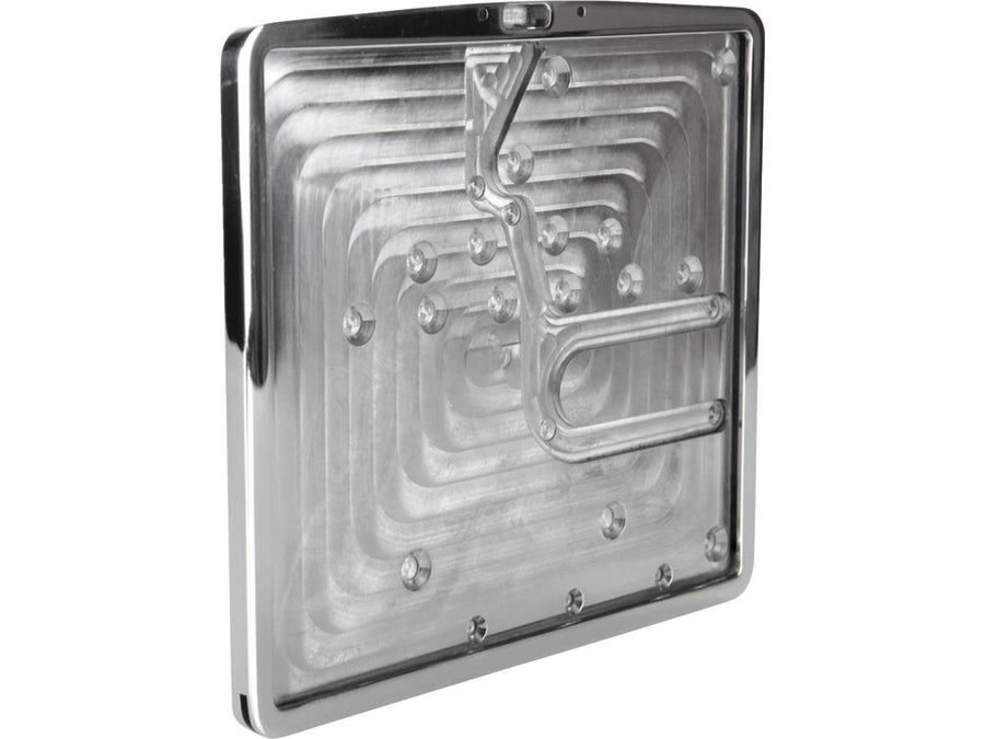 Harley Davidson – Innere Kennzeichenbasisplatte Schwedisches Maß 200x160mm Aluminium