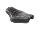 Harley Davidson Sportster [2010-2020] – Streaker Diamond Stitch Sitz Schwarzes Vinyl-1