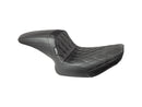 Harley Davidson FX Model [1985-1994] – Kickflip Sitz Diamantsteppung Schwarzes Vinyl-3