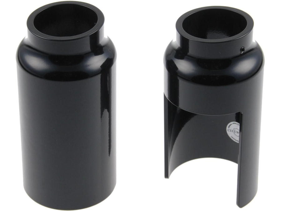 Harley Davidson VRSCD [2007-2008] – Untere Gabelabdeckung Schwarz Glanz