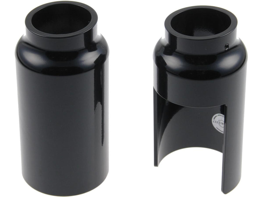 Harley Davidson VRSCD [2007-2008] – Untere Gabelabdeckung Schwarz Glanz