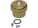 Harley Davidson - Omega Mini Hand Control Polished Oil Reservoir Brass-1