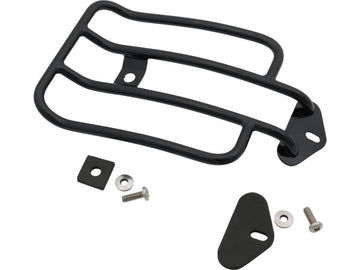 Harley Davidson Sportster [2004-2020] -6 "Solo Bagage Rack Gloss Black Black