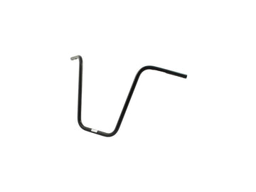 Harley Davidson-400 Ape Hanger-styret med bucklor, 3-håls, svart