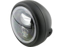 Harley Davidson - Pecos Type 7 5 3/4 "strålkastare Black Powder -Coated LED-4