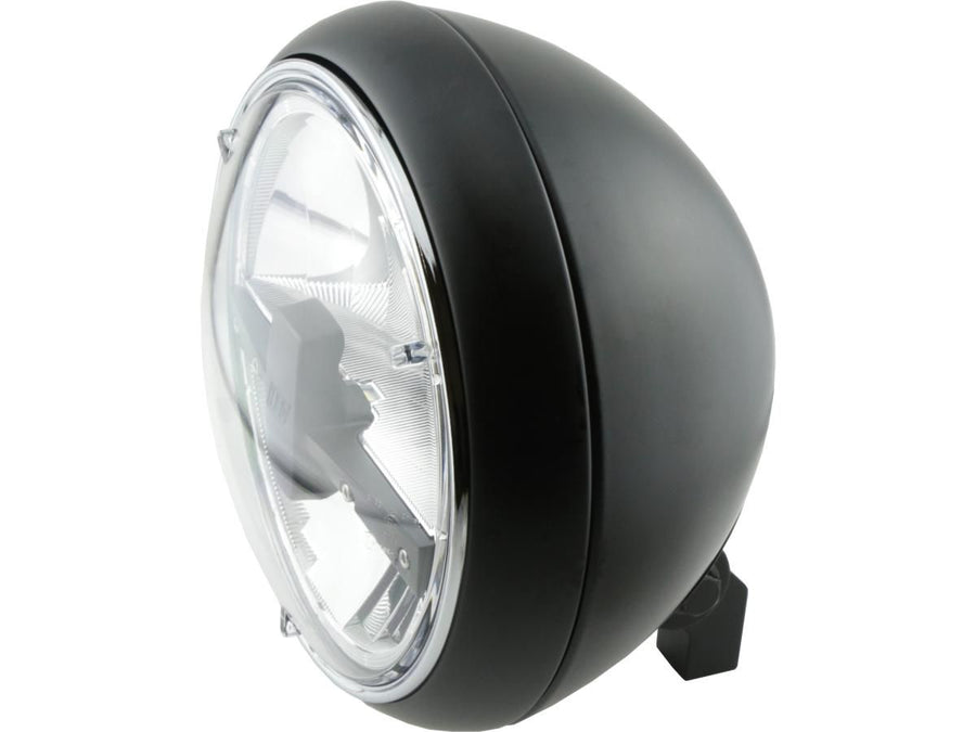 Harley Davidson - Yuma 2 Type 3 7 "Strålkastare Black Powder -Coated LED