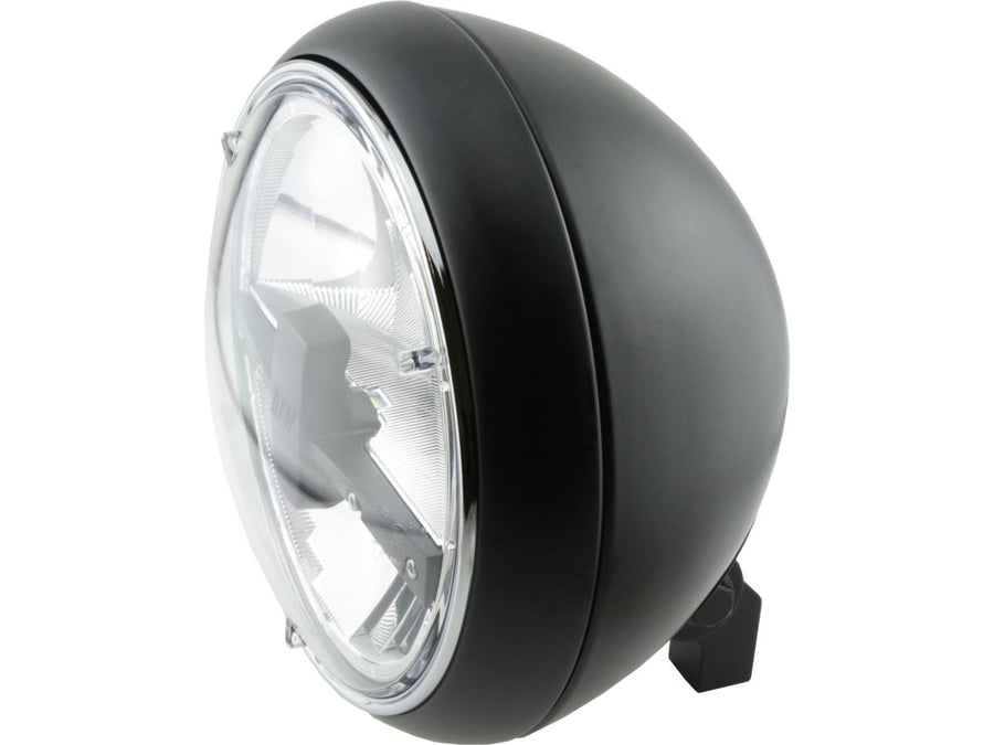 Harley Davidson - Yuma 2 Type 3 7 "Strålkastare Black Powder -Coated LED