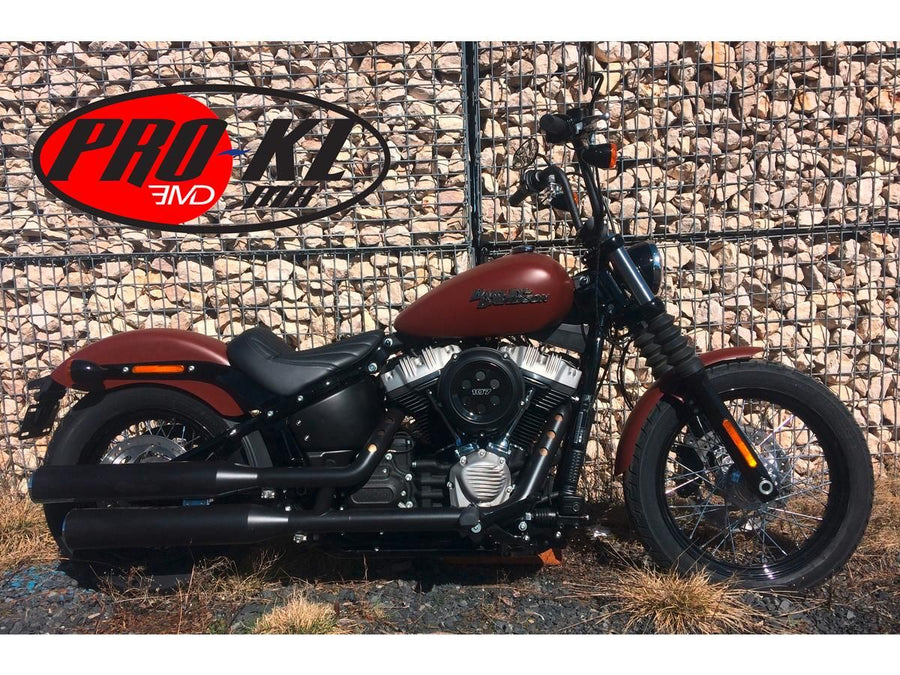Harley Davidson Softail [2018-2024] -RIBBED ROCCHER BOX LID RAW